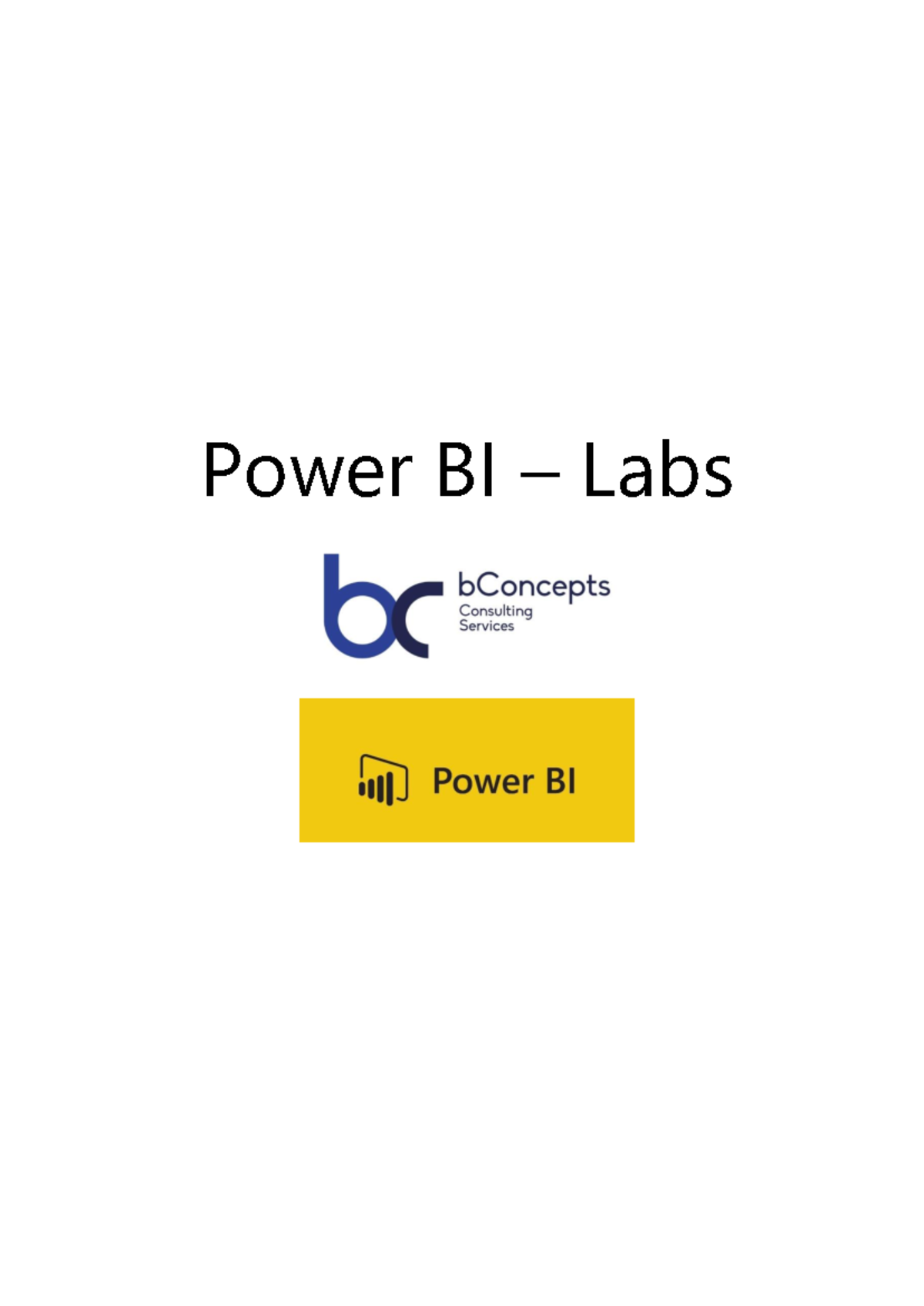 Power BI Documentation - Power BI – Labs Contents Lab 01A - Getting ...