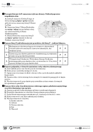 Oblicza Geografii 2 Przemysł Sprawdzian Odpowiedzi