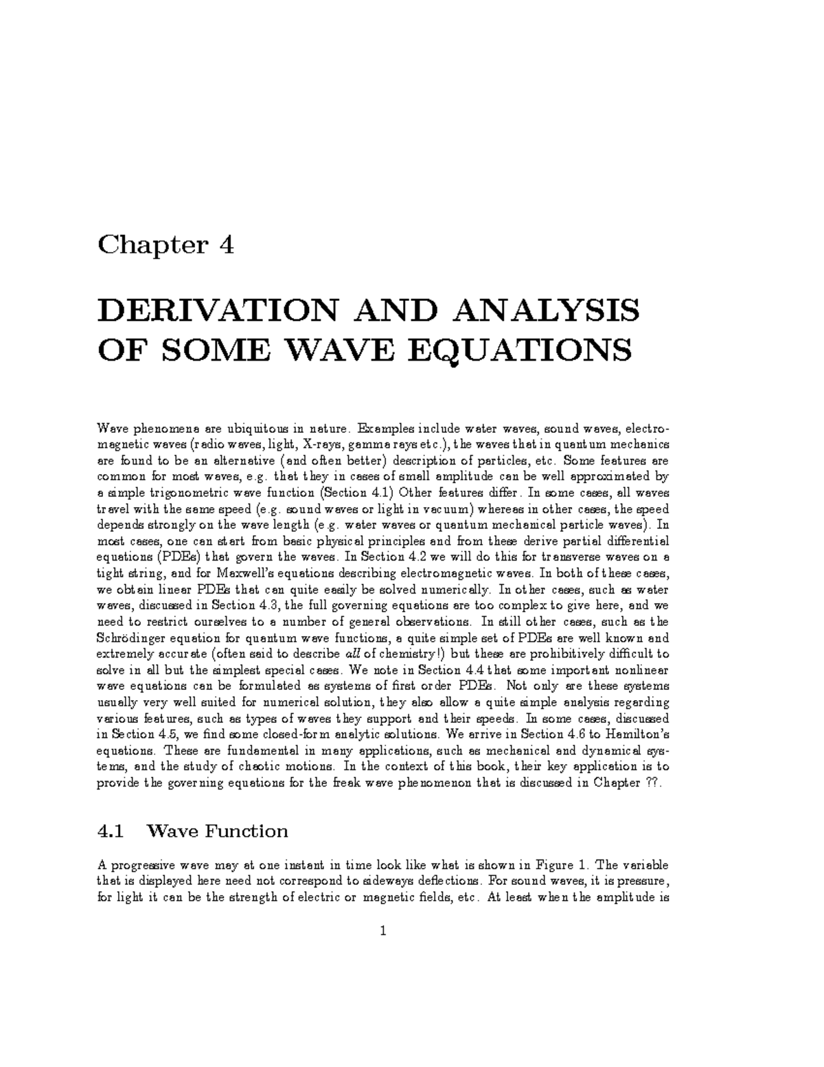 Wave equations 2 - Questions on waves and optics - Chapter 4 DERIVATION ...