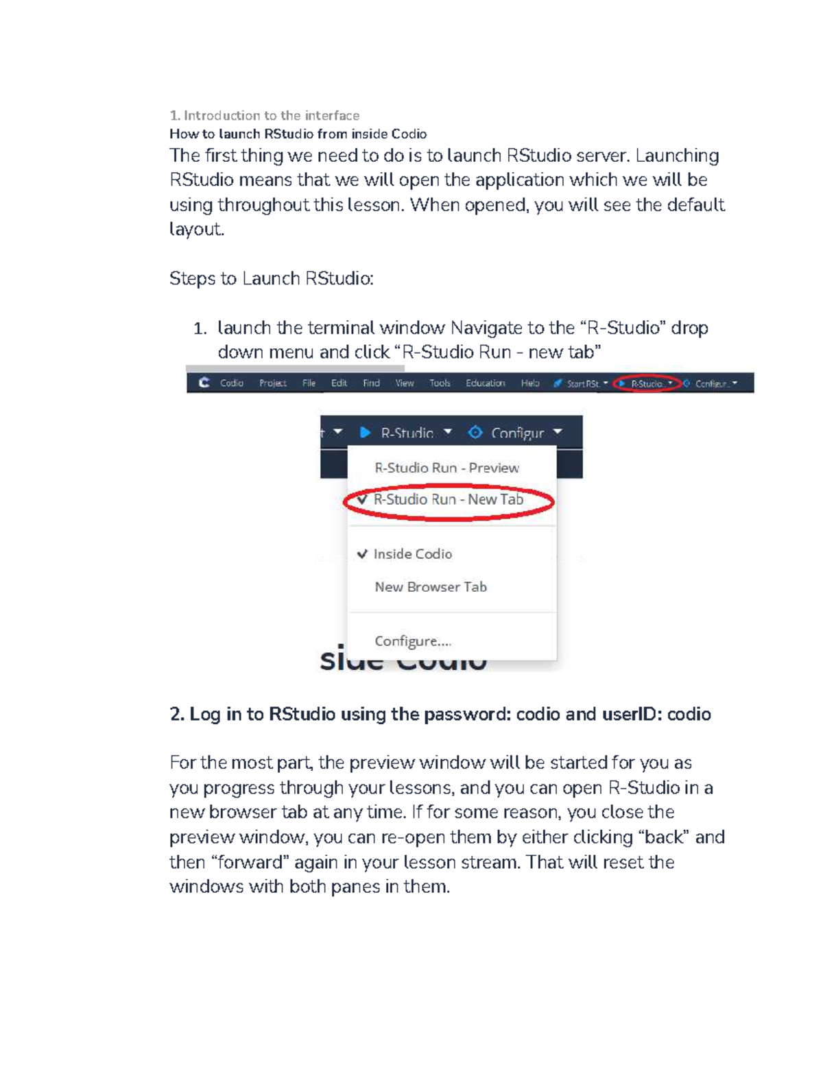 R Studio Intro - Lesson Notes & Assignment Guide (CS101) - Studocu