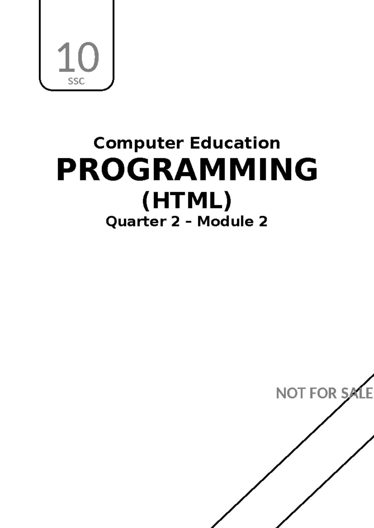 Quarter 2 Week 1 Module 1 - COMPUTER SYSTEMS SERVICING NCII (TVL-ICT ...