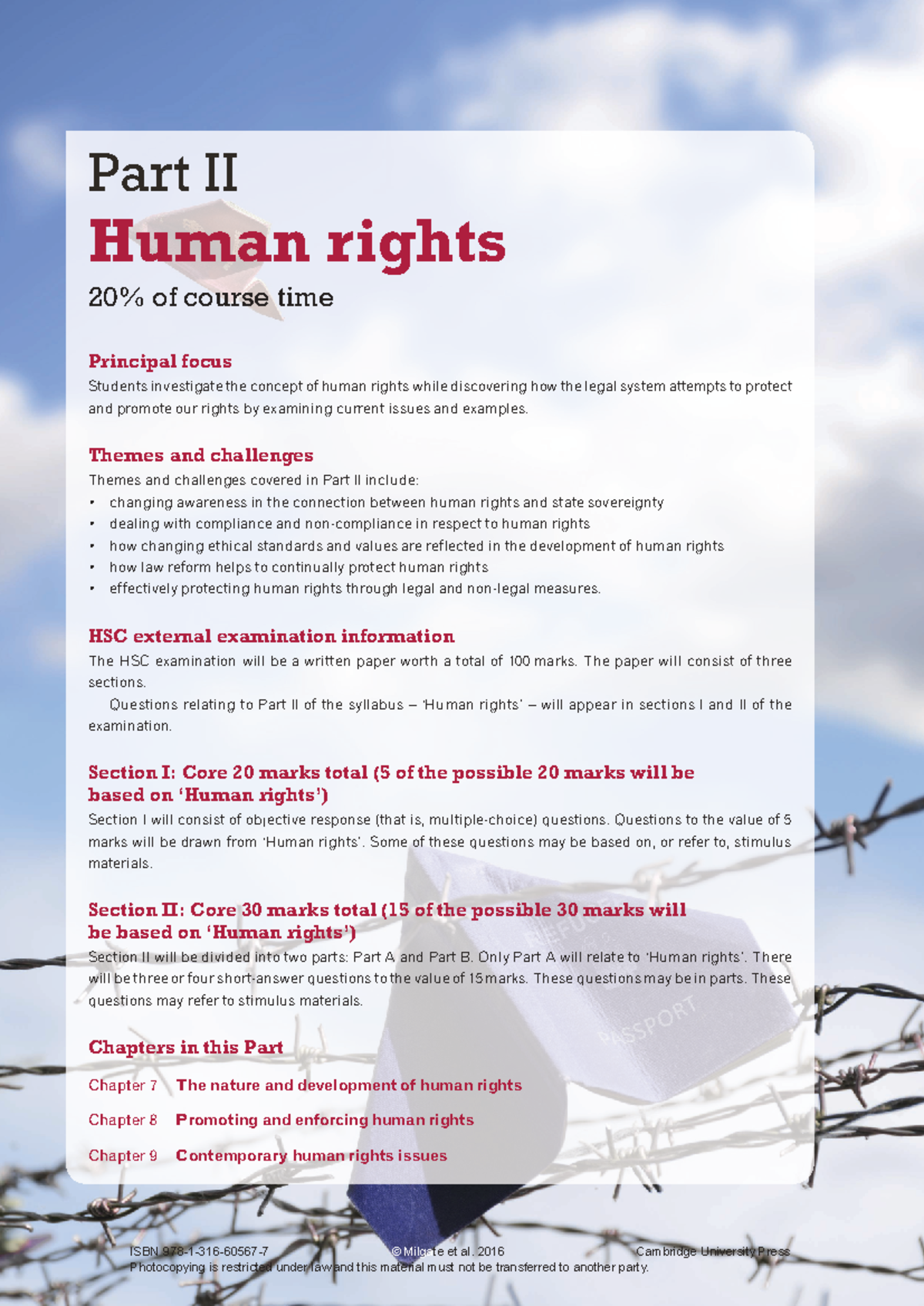 HSC Legal Studies: The Nature & Development of Human Rights - Studocu