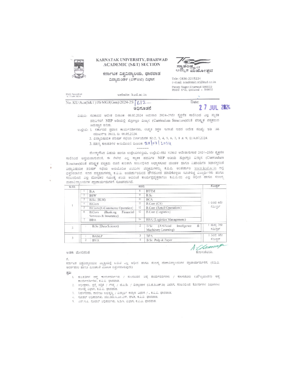 Mathematics B.Sc Syllabus for 1st to 6th Sem (2024-25) - Studocu