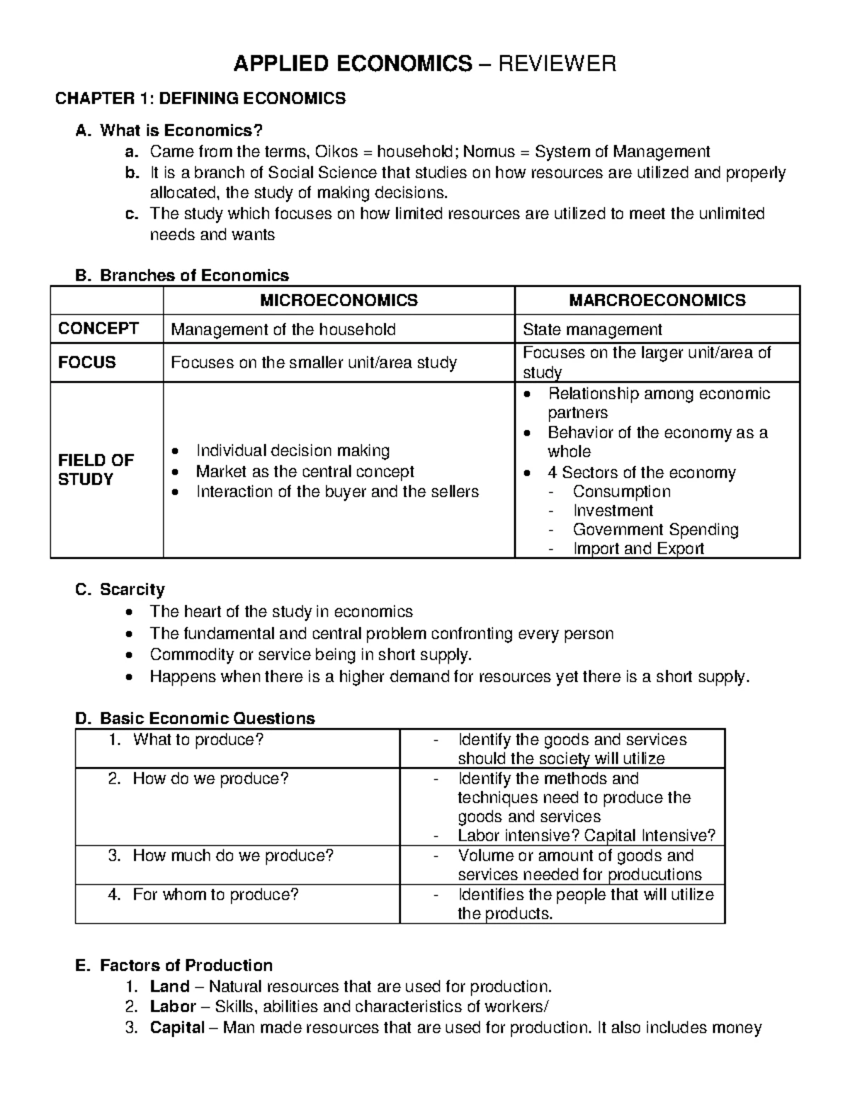 Performance Task: Price Elasticity in Applied Economics (AEC101) - Studocu