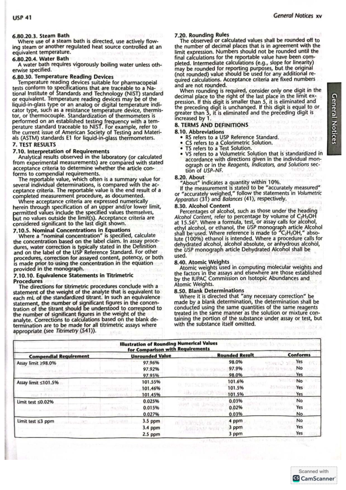 Términos y Definiciones USP - USP 41 General Notices XV 6.80.20. Steam ...
