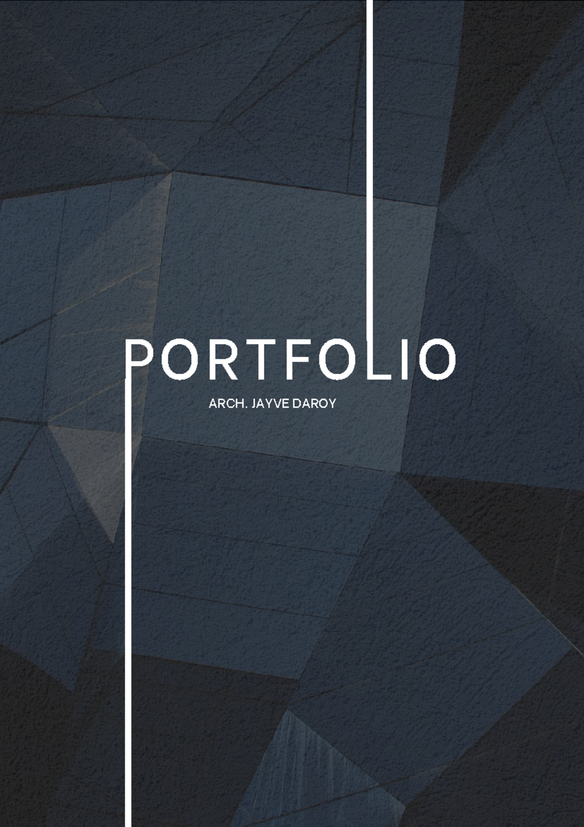 ARCH 101: Black and White Simple Portfolio A4 Design Overview - Studocu