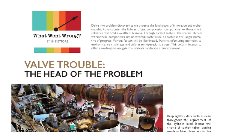 Engine Valve Failures & Root Causes: Insights by JIM DETTORE - Studocu