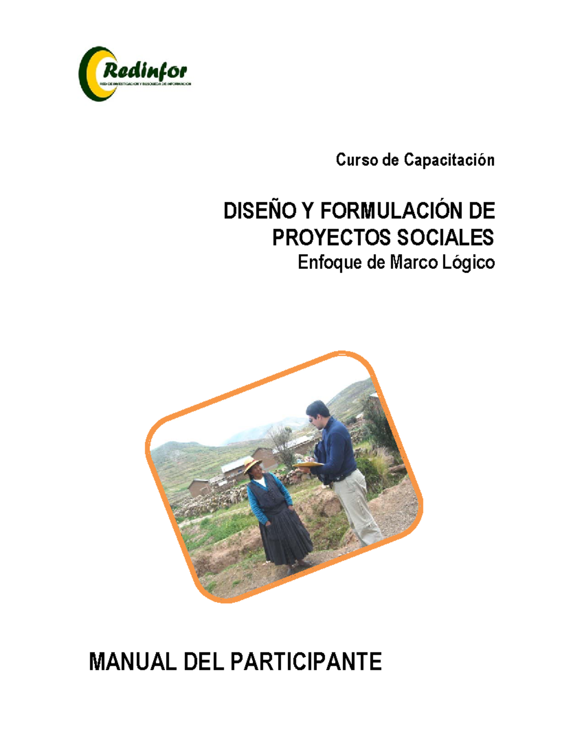 Manual de Capacitación DFPS: Diseño y Formulación de Proyectos Sociales ...