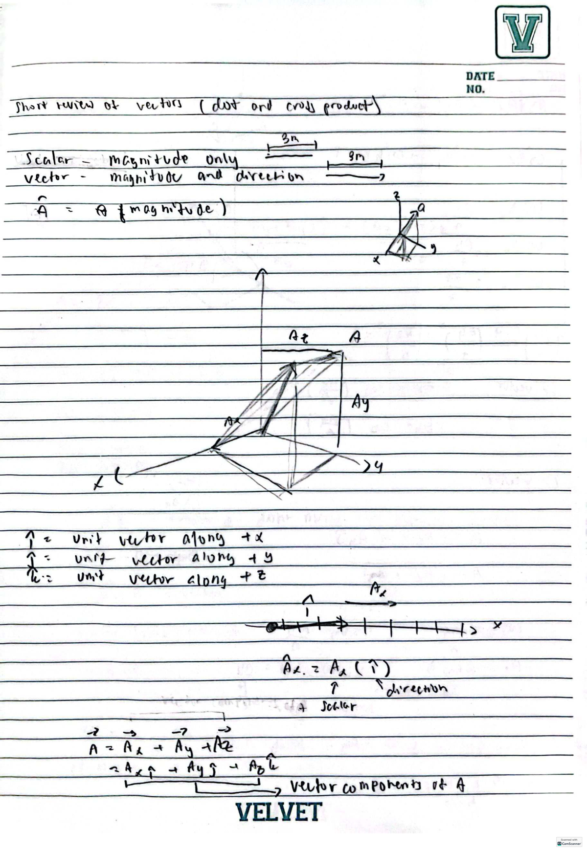 Phys 220: Lecture Notes on Vectors and Rotational Kinematics - Studocu