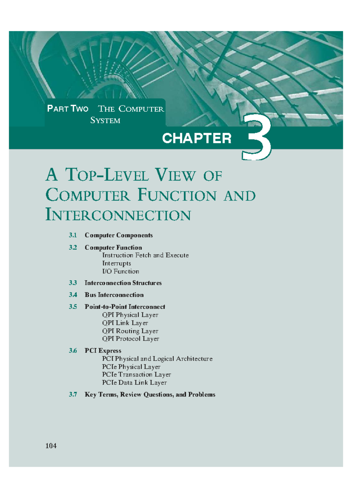 CEA Ebook chapter 3 - 104 CHAPTER PART TWO THE COMPUTER SYSTEM 3 ...