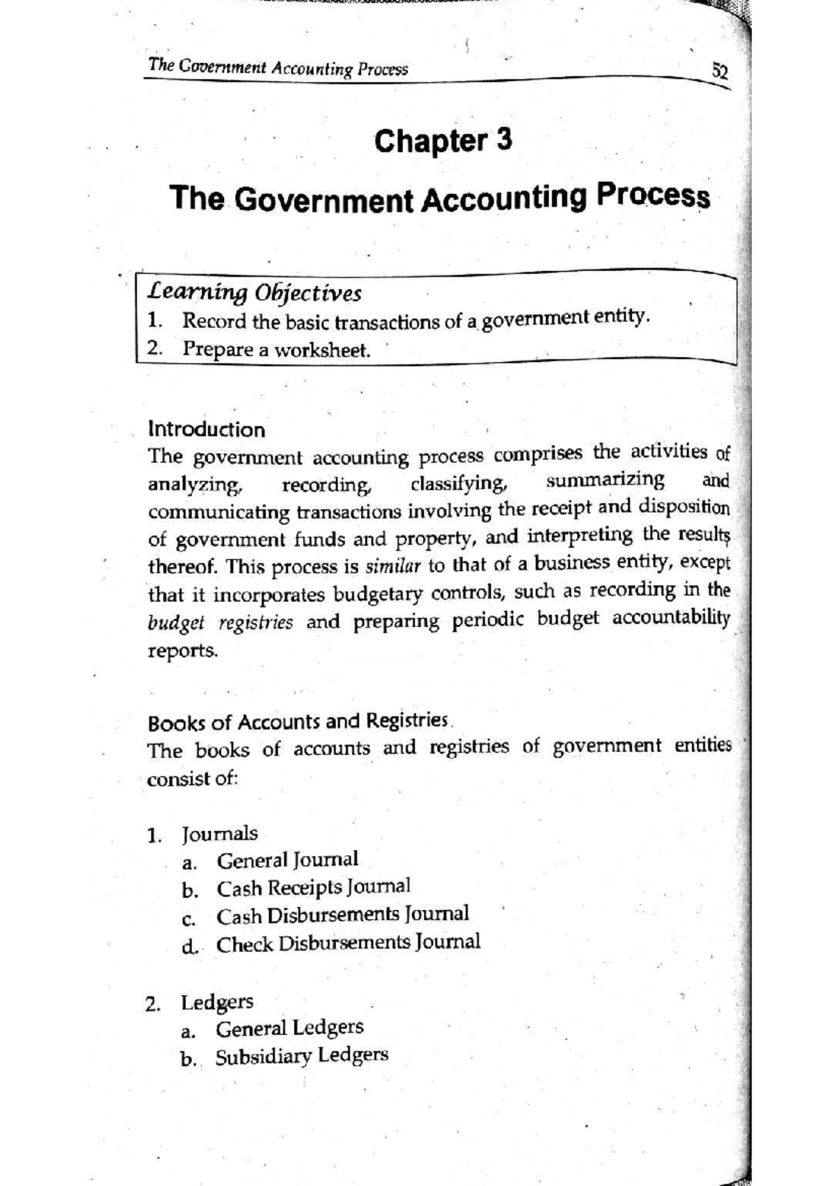 Chapter-3 - government accounting chapter 3 - The Government Accounting ...