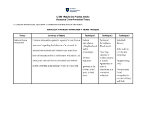 [Solved] Major Police Strategy Development Initiatives table in Chapter ...