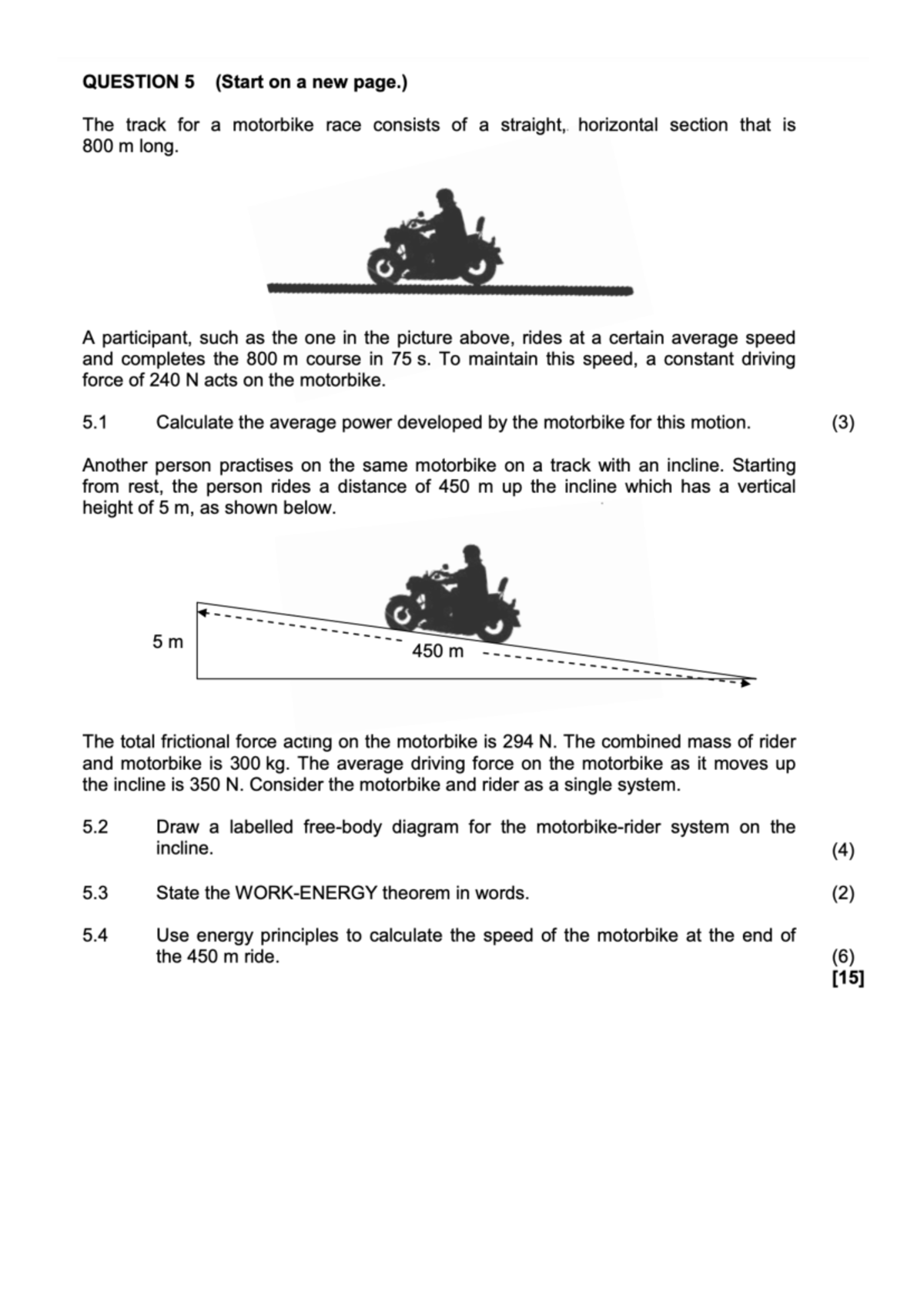 Work-Energy Examples: Calculations & Concepts in Physics - Studocu