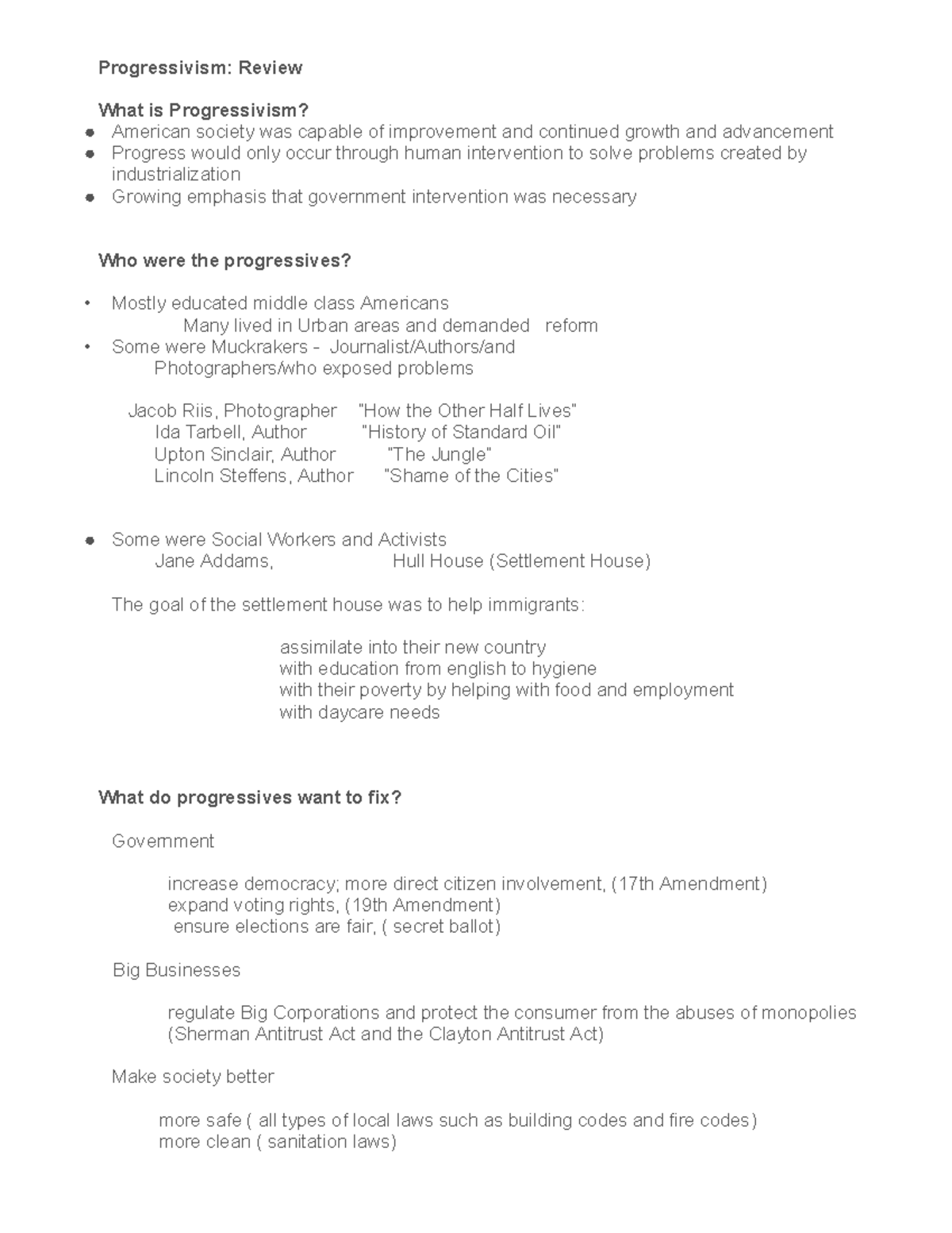 Progressivism Review 2022: Key Figures and Major Legislation ...