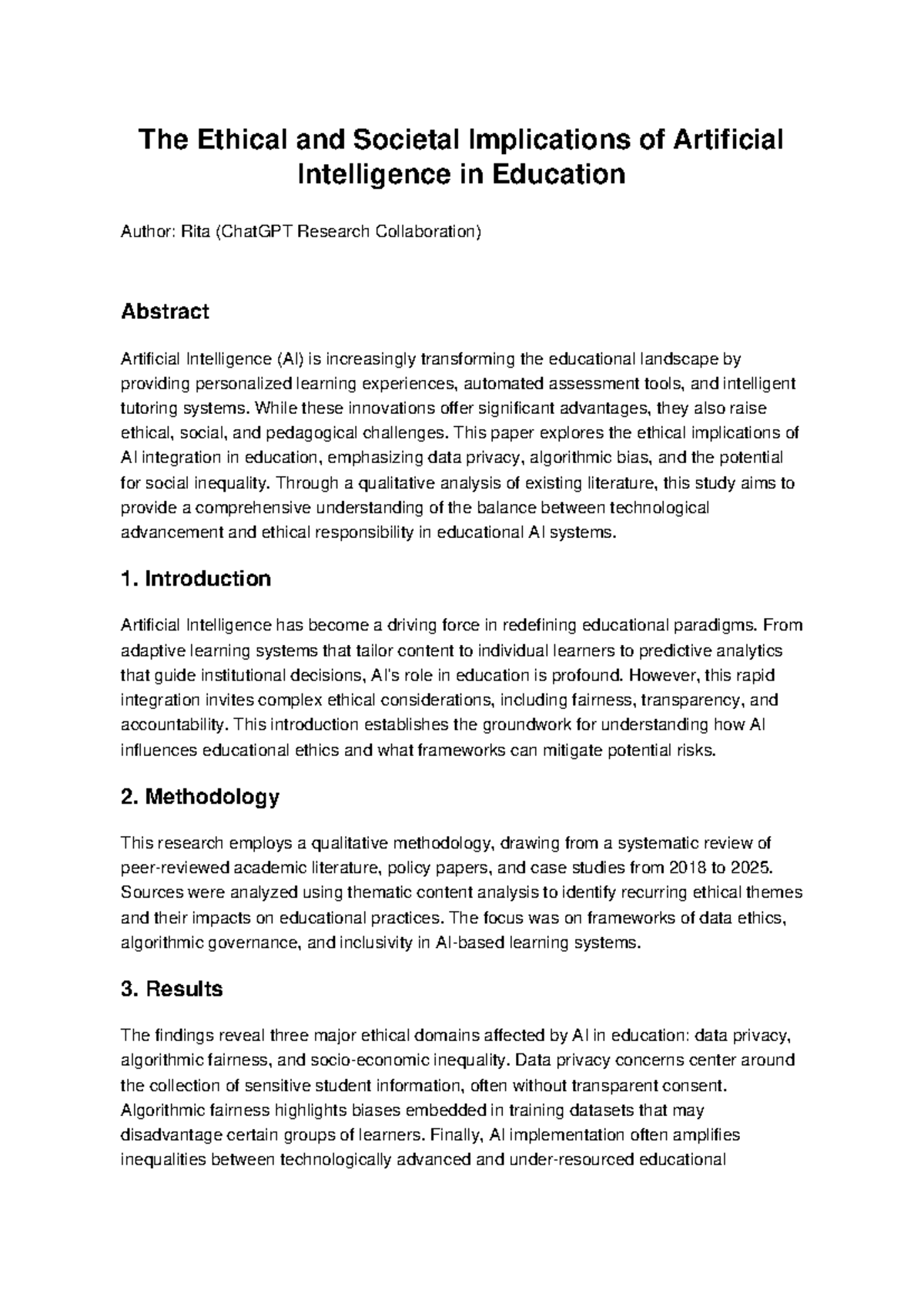 AI Education Ethics: Implications & Challenges in AI Integration - Studocu