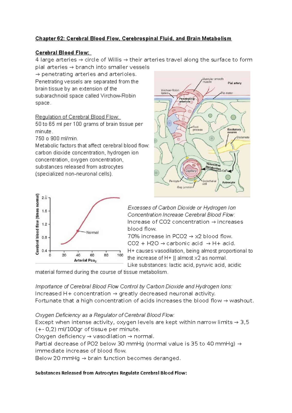 Chapter 62 Cerebral Blood Flow, Cerebrospinal Fluid, and Brain ...