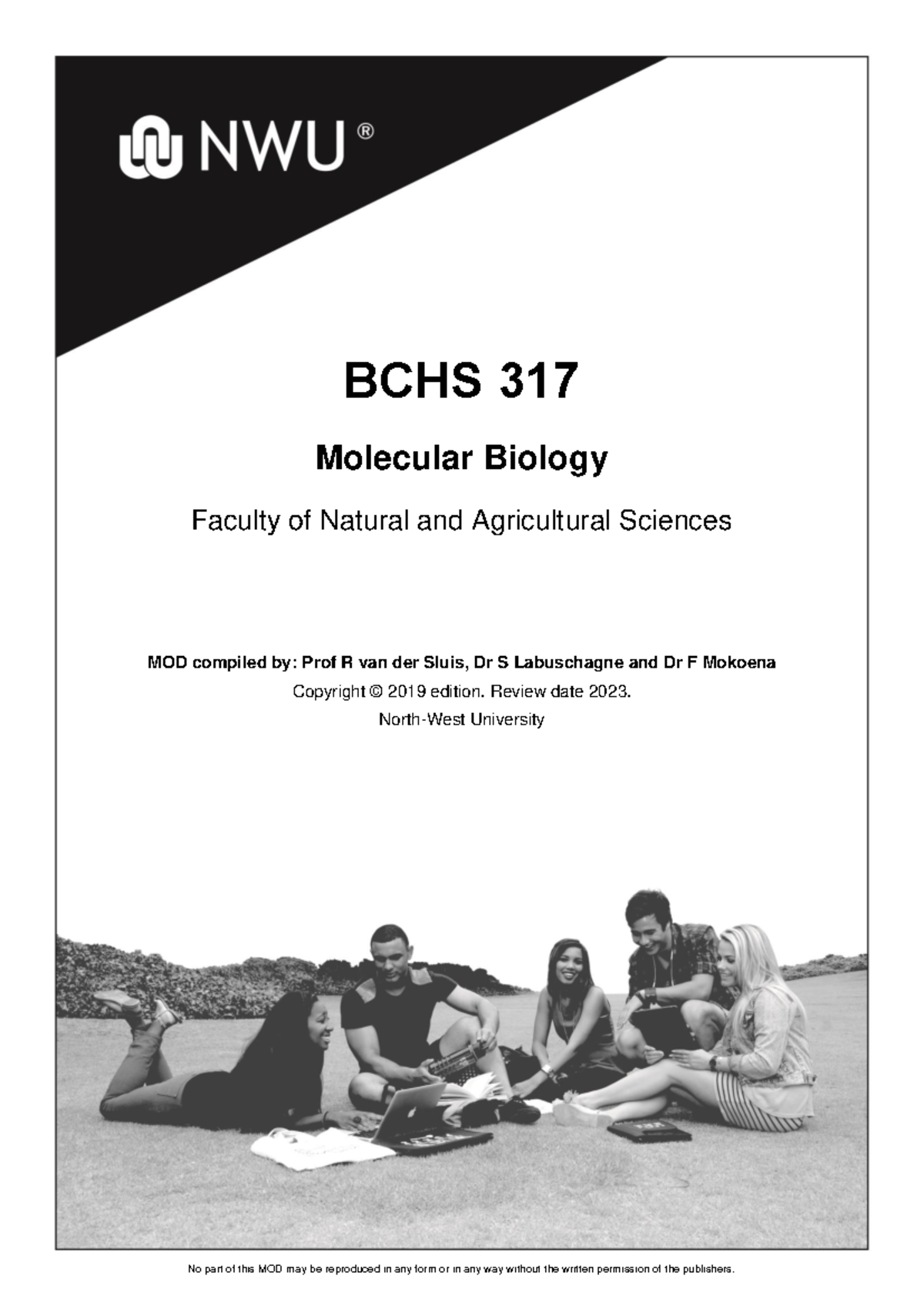 BCHS317 Final Study Guide: Key Concepts in Molecular Biology - Studocu