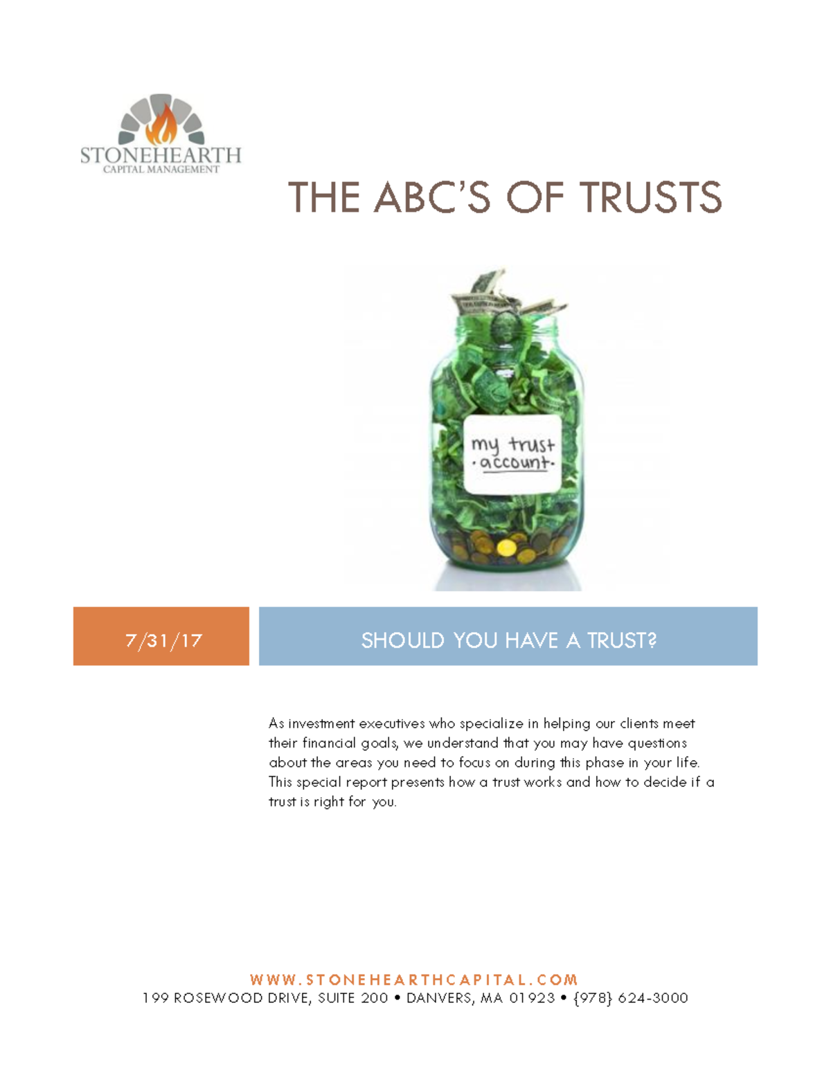 The ABC of trusts - Notes on the formation , regulation and ...