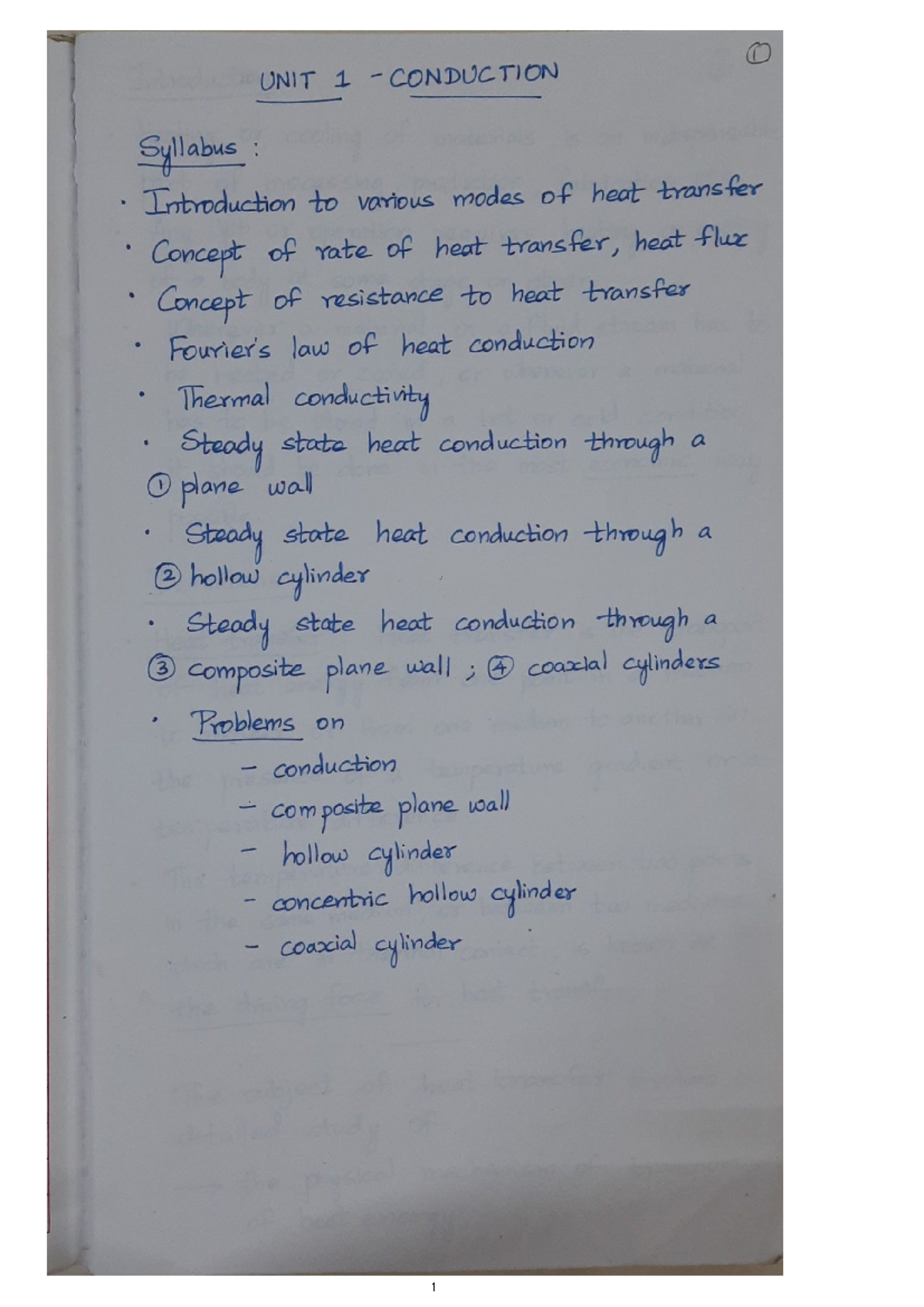 1. 21CHS252J CEP UNIT 1 Heat Transfer Concepts and Applications - Studocu