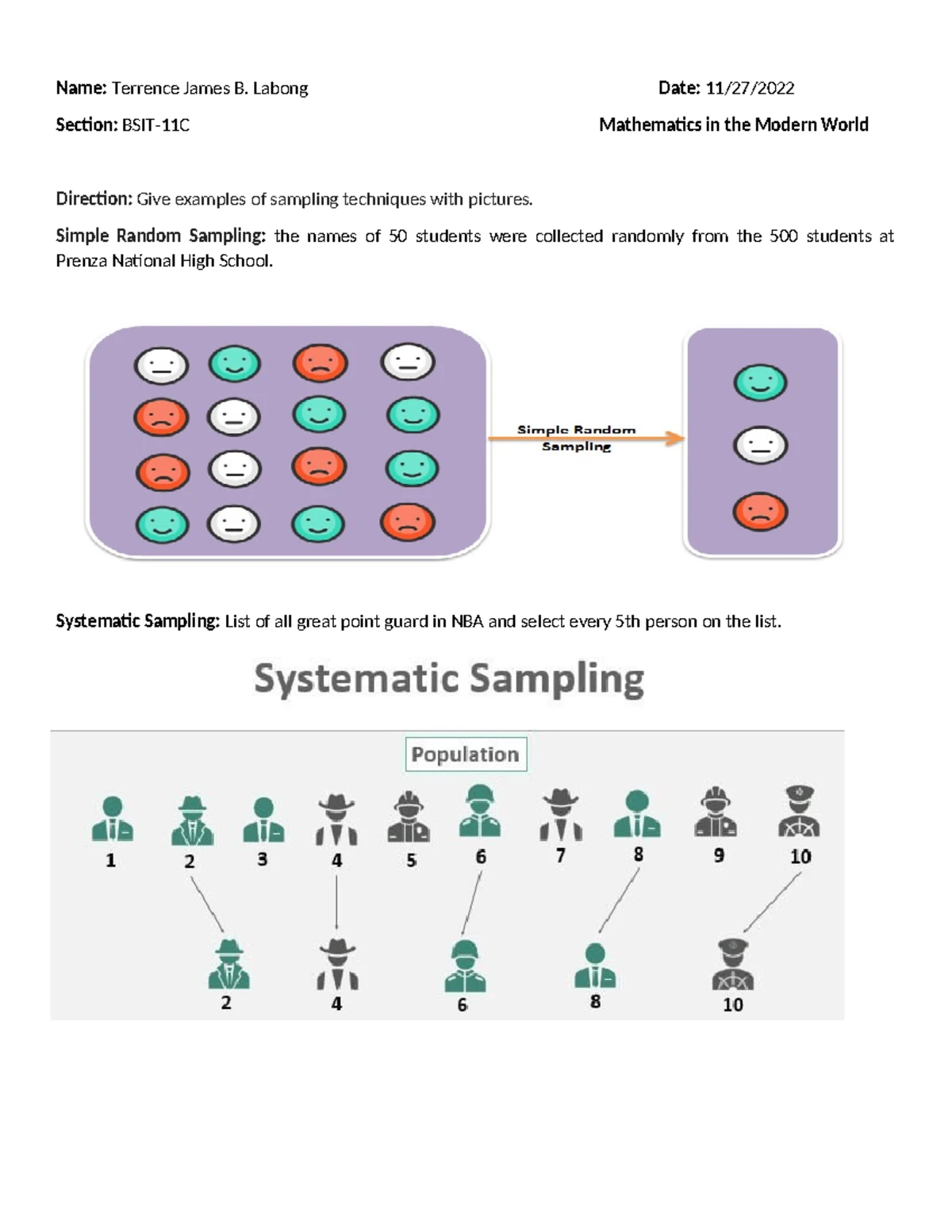 BSIT – 22B Activity 4: Probability of Independent & Dependent Events ...