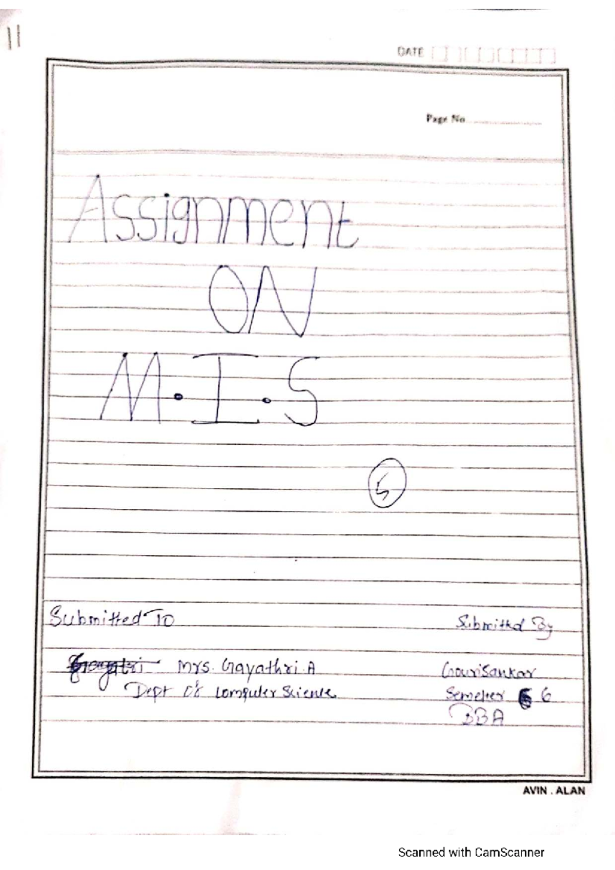 M.I.S Assignment 1: Overview of Management Information Systems - Studocu
