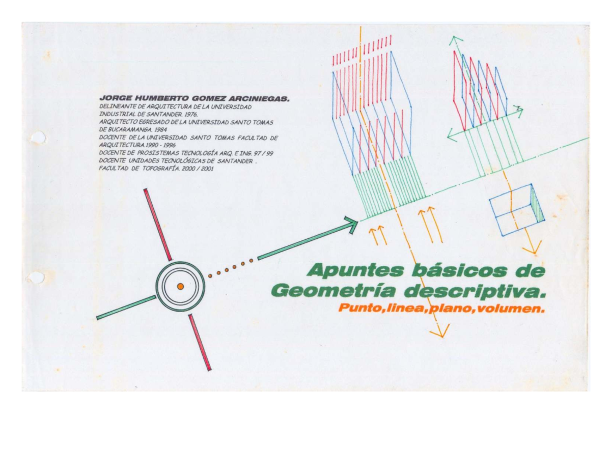 Apuntes Básicos de Geometría Descriptiva - JHA 2011 - Document Preview