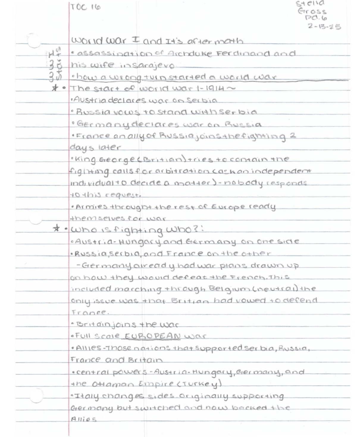 Final Exam Study Notes for Course XYZ101: Key Concepts and Topics - TOC ...