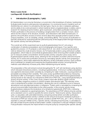 BIOL203-LAB12 - biol 203 lab report 12 - BIOL203- SPRING 2024 NAME ...