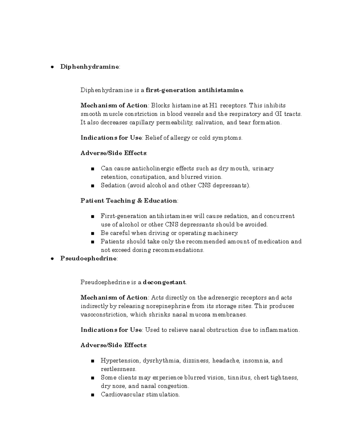 Pharmacology Exam 2 Study Guide: Key Medications & Mechanisms - Studocu