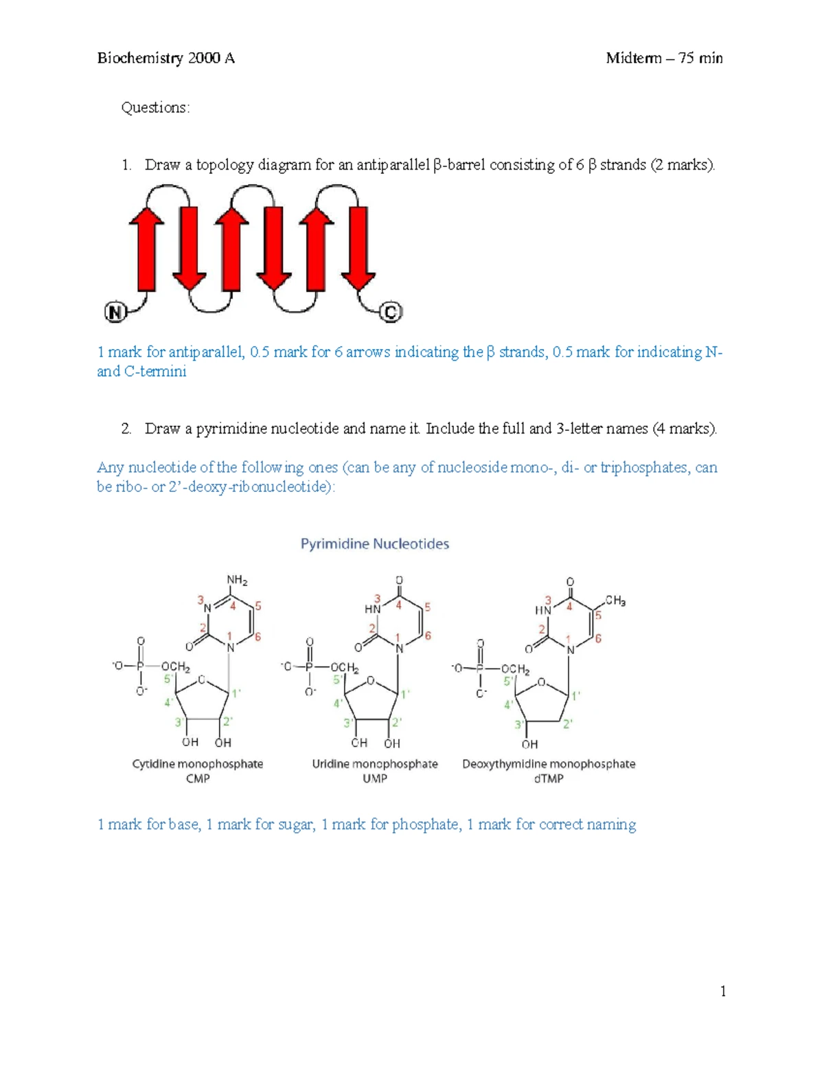 Biochem 2000 Protein Quantification Lab #4: A595 Absorbance Analysis ...