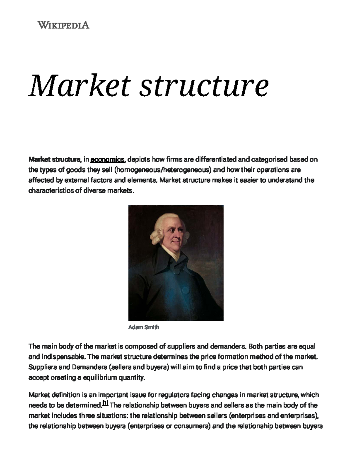 Market Structure Analysis: Understanding Economic Dynamics and Types ...