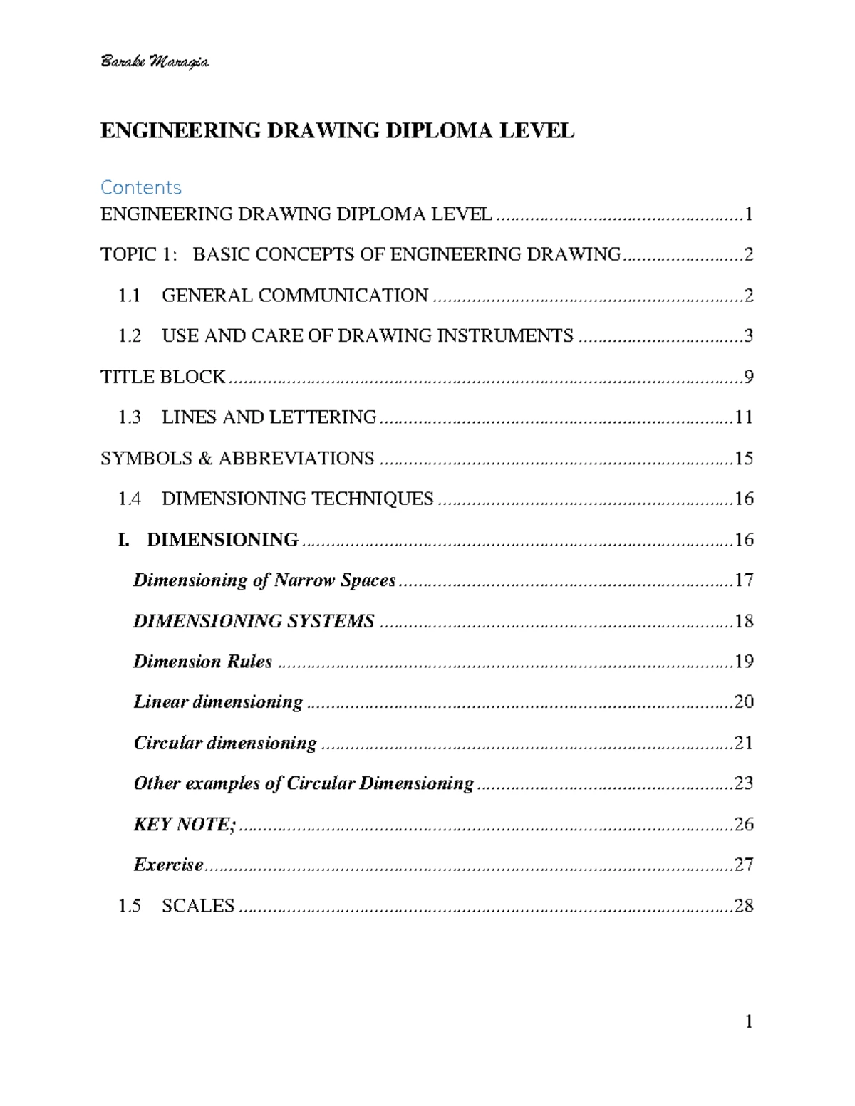 Test - is good - Certificate in Electrical and electronics - DOREEN ...