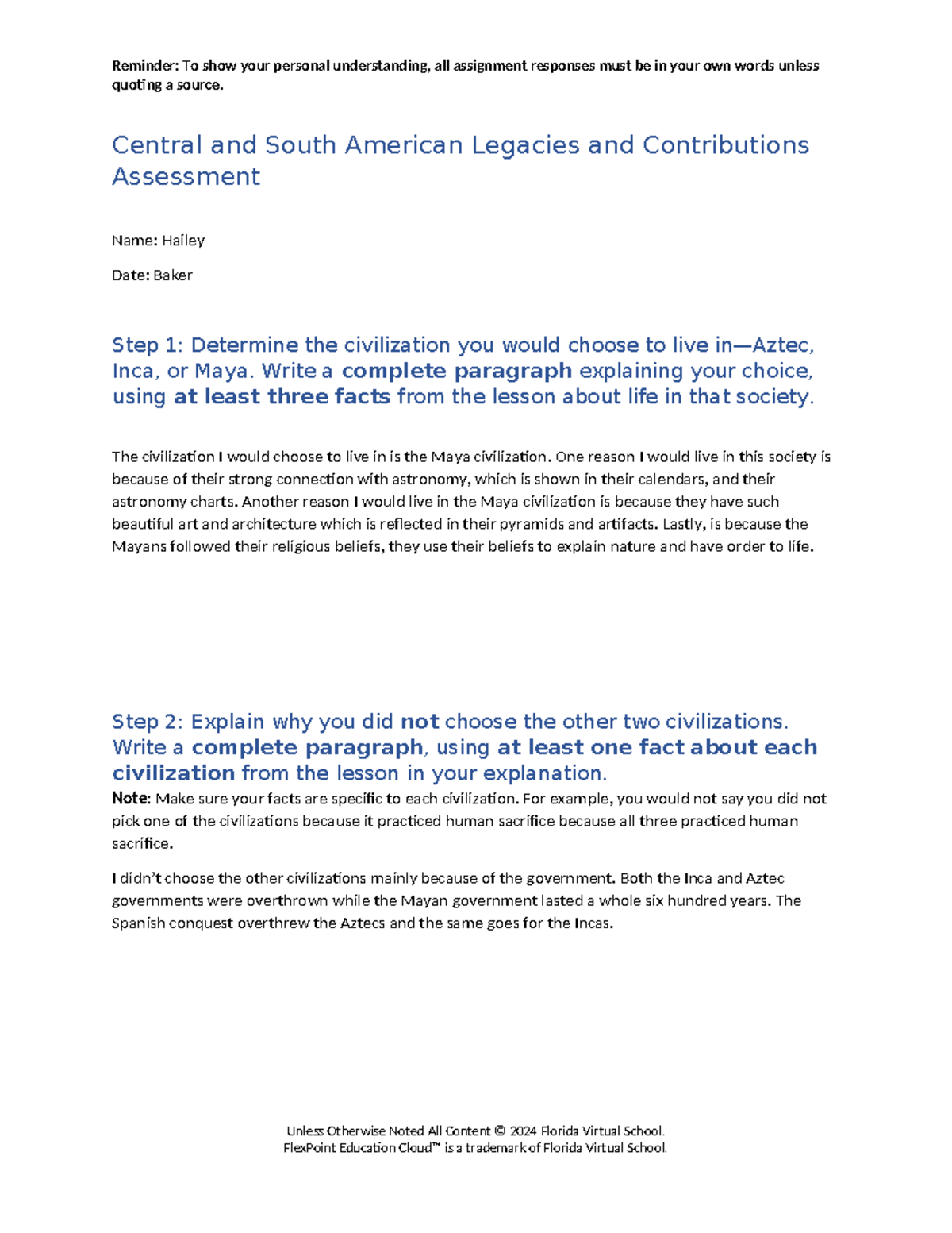 Legacies contributions wh yourname - Reminder: To show your personal ...