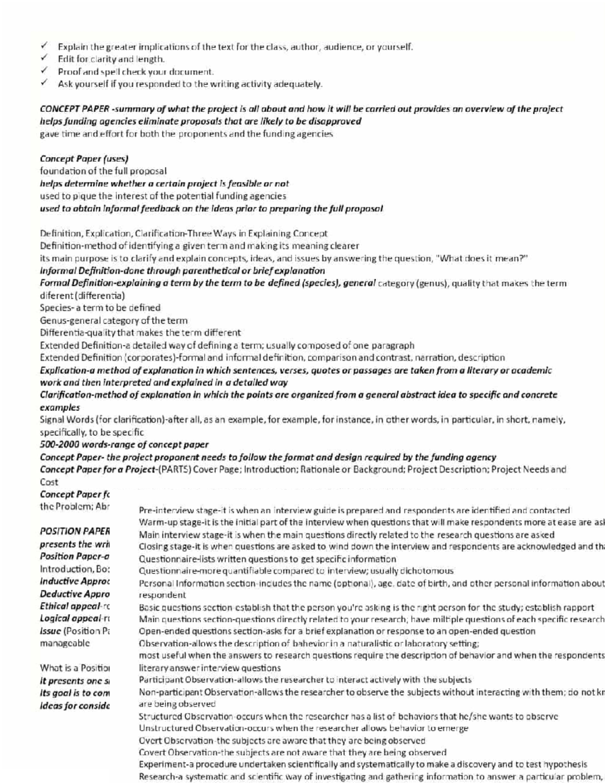 RN Concept Paper and Reaction Critique Overview for EAPP Q2 - Studocu