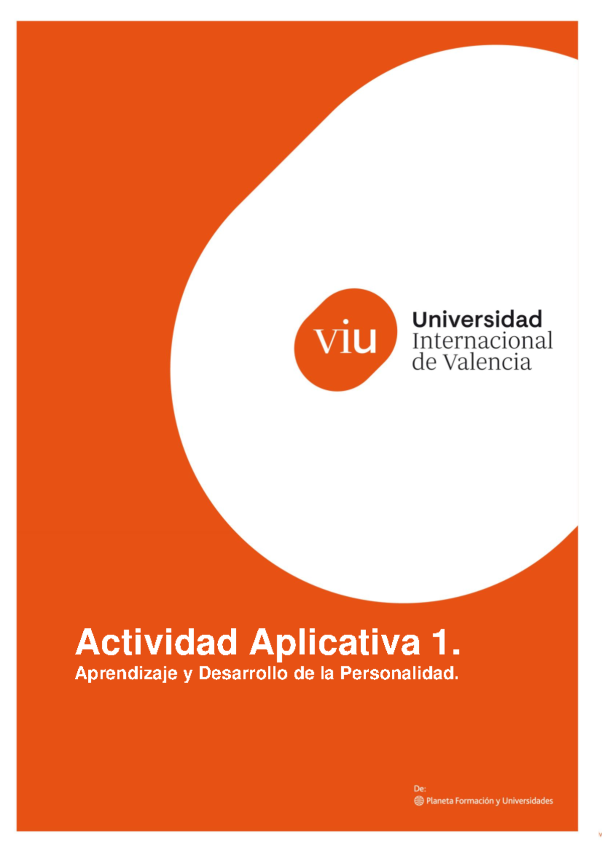 Actividad Aplicativa 1: Desarrollo de la Personalidad en Educación Secundaria - Document Preview