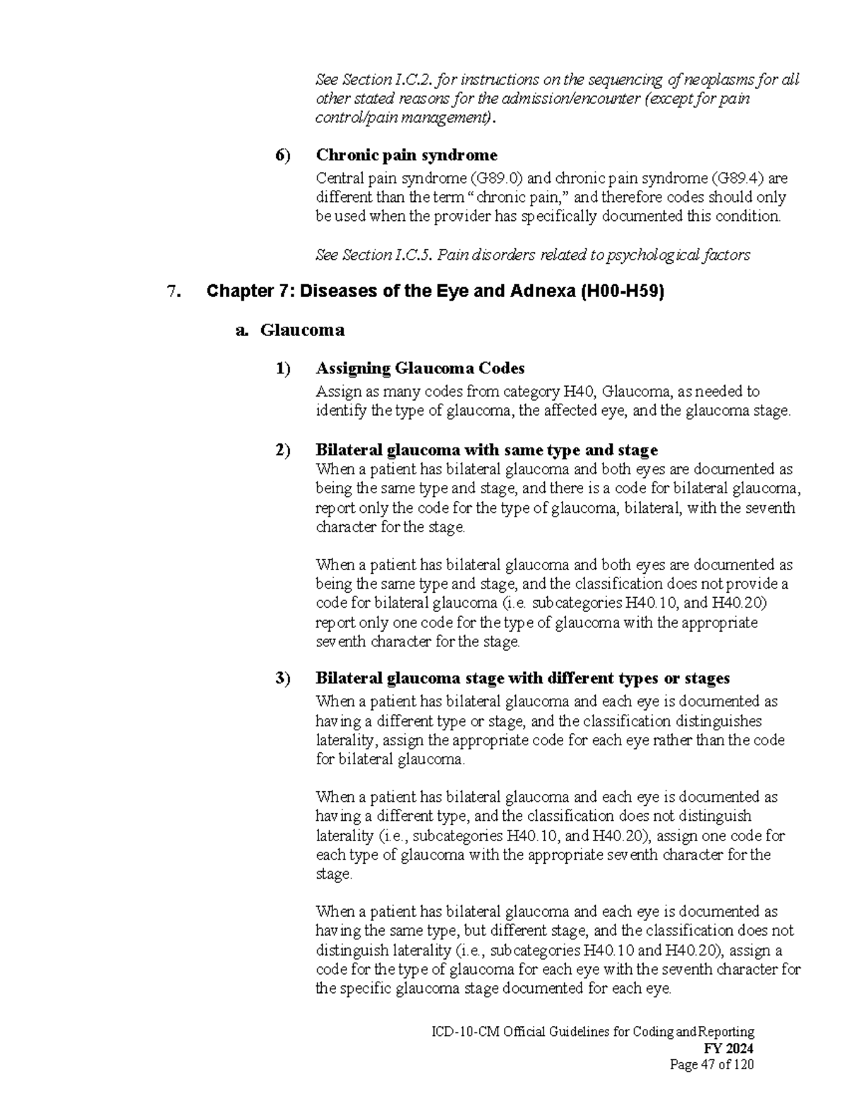 C7 - Ch 7: Glaucoma and Diseases of the Eye & Adnexa Guide - Studocu