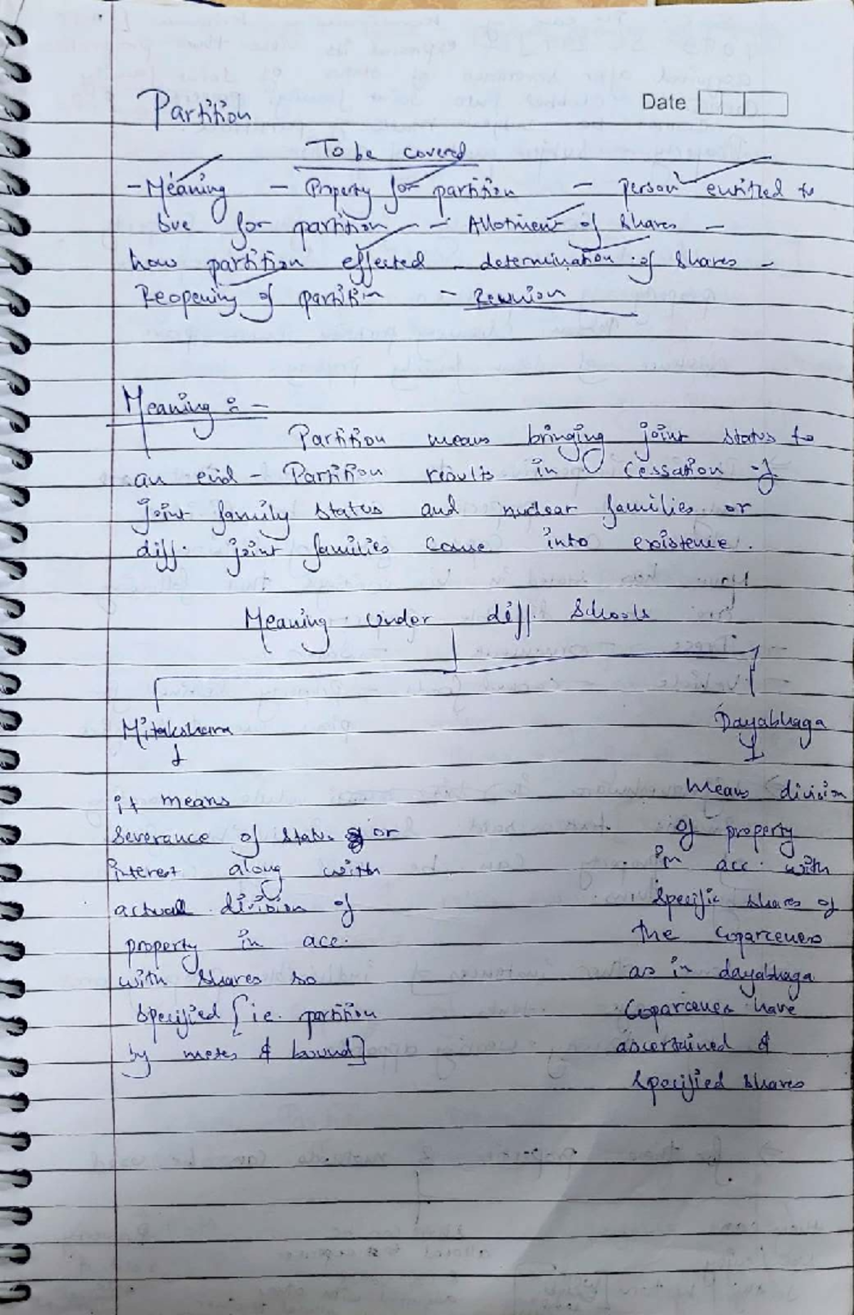 Partition and Reunion Notes - Course Code: G ELRfed - Studocu