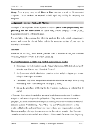 BIS Individual Assignment - Business Intelligence System CT122-3-2-BIS ...