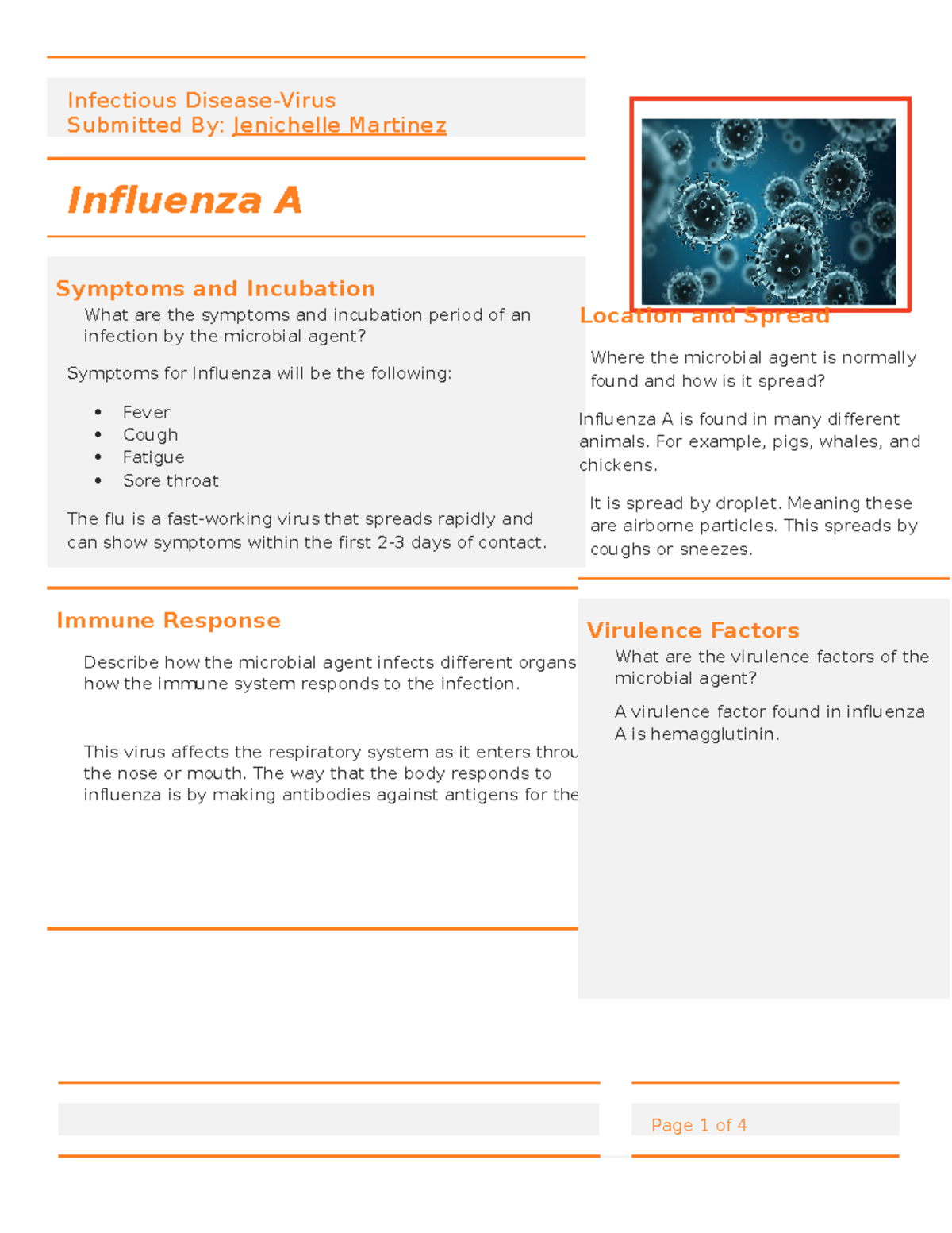 Assignment 3: Understanding Influenza A and Its Impact on Public Health ...