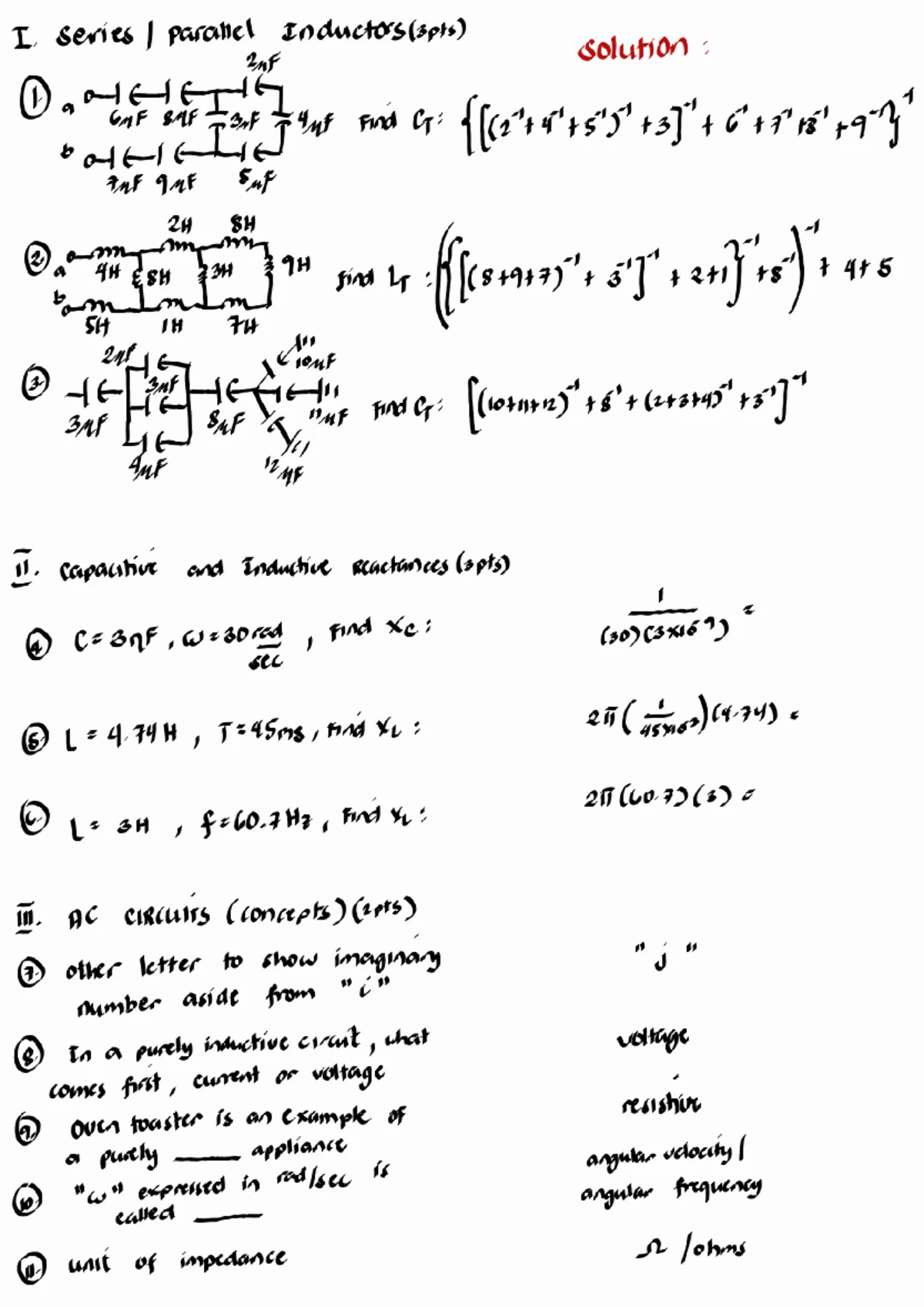Delta-Wye Transformation Practice Problems: Detailed Solutions - Studocu