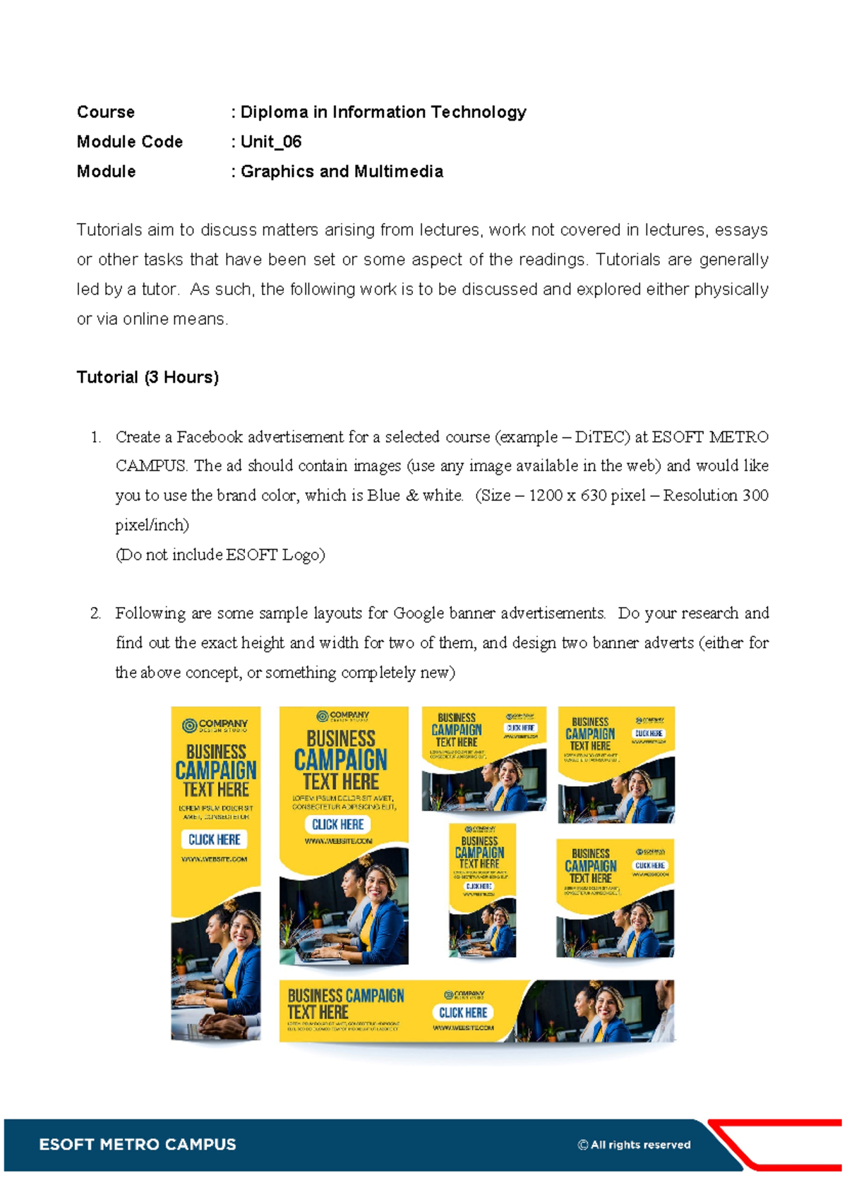 4475-1687330151113-Tutorial 6.1: Graphics & Multimedia Ad Design - Studocu