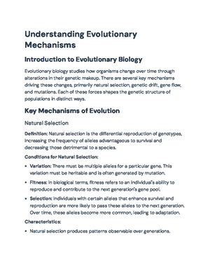 Comprehensive Overview of Speciation: Mechanisms and Case Studies ...