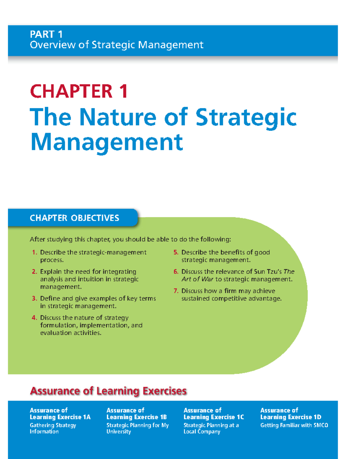 Strategic Management Overview: Key Concepts & Exercises (CSD 484) - Studocu