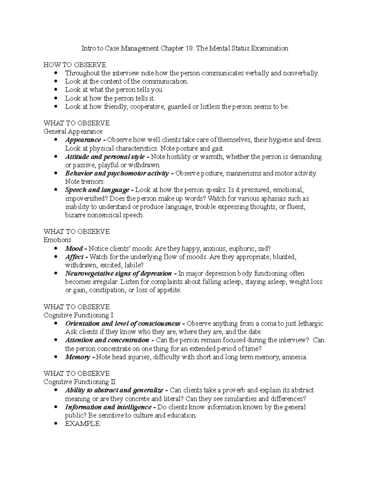 Intro to Case Management Chapter 23 - This is done for both legal and ...