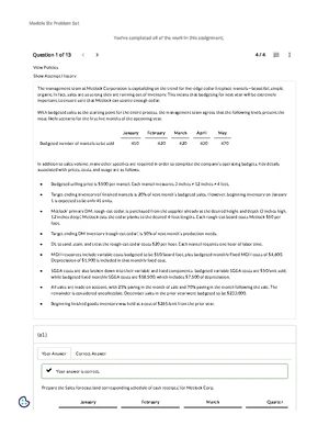 Module 4 Problem Set: Cost Classification Analysis for Riverbed Co ...