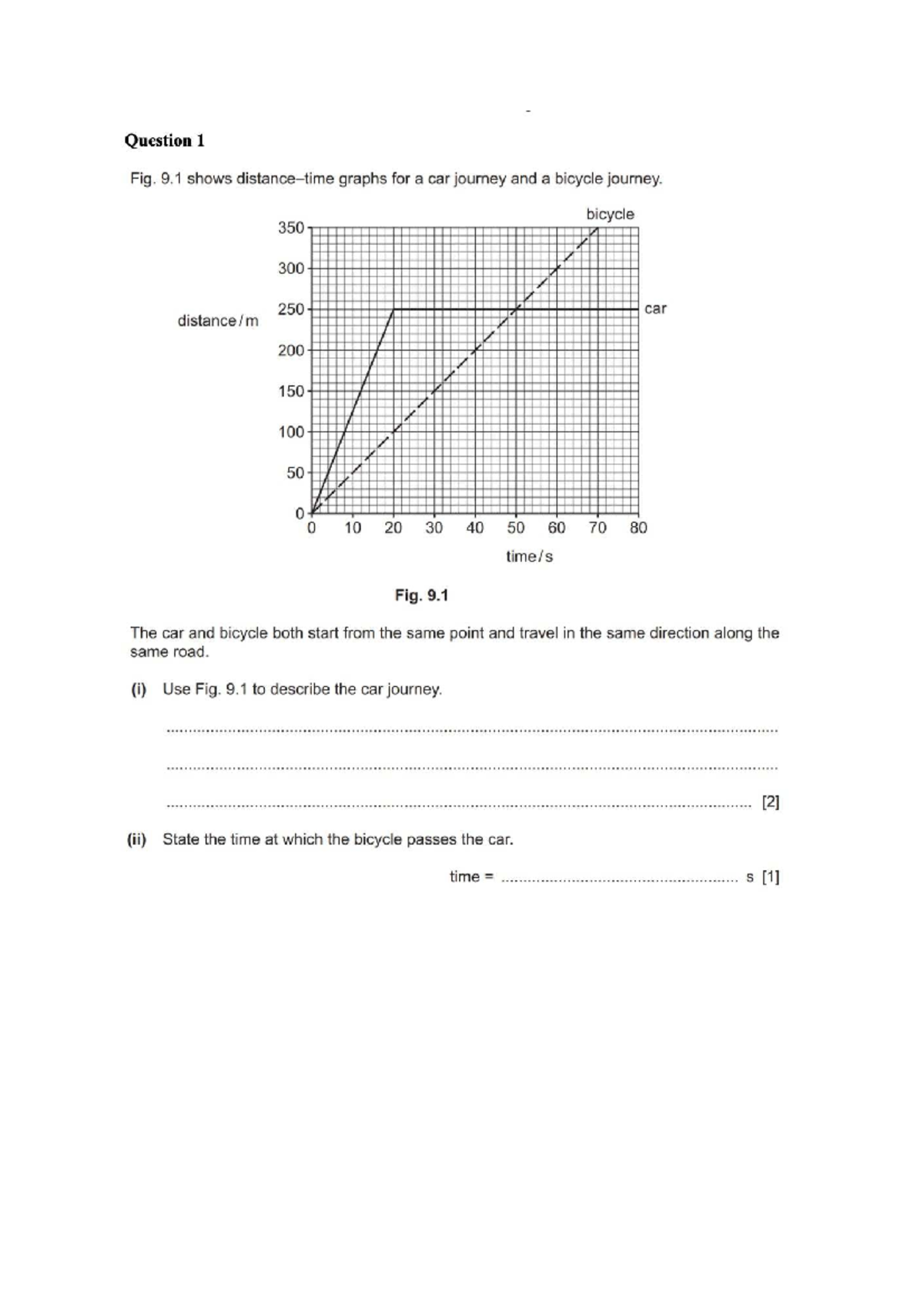 IB Science Practice: Car & Bee Journey Analysis - Studocu