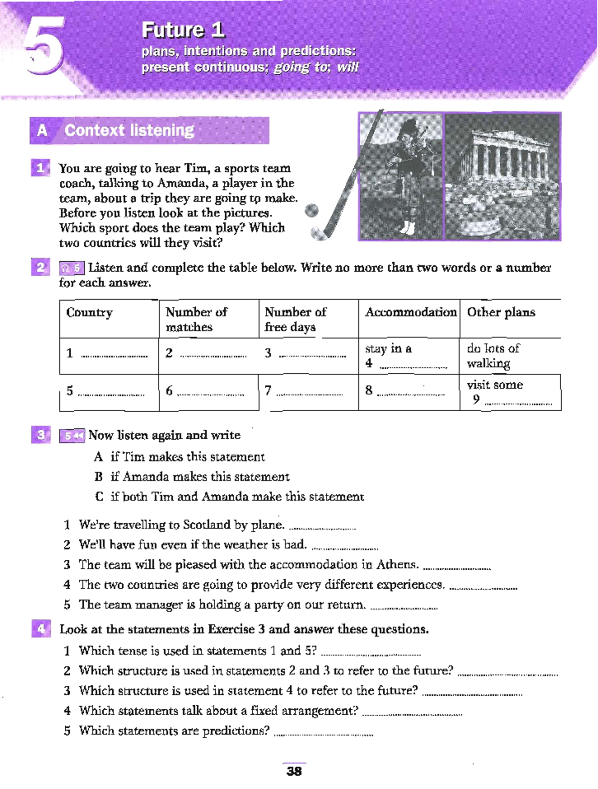 Week 4 Grammar - Future Tenses Theory and Practice - Studocu