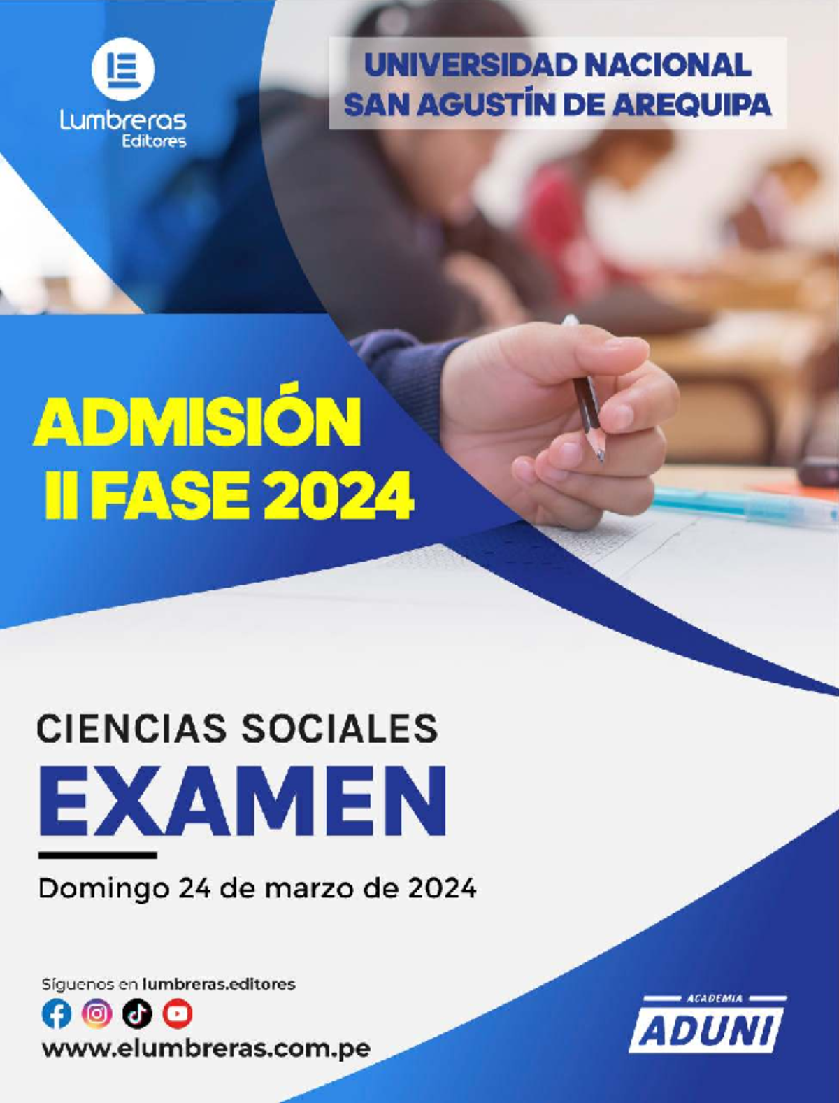 UNSA 2024 II Exámenes de Matemáticas y Ciencias Sociales - Studocu