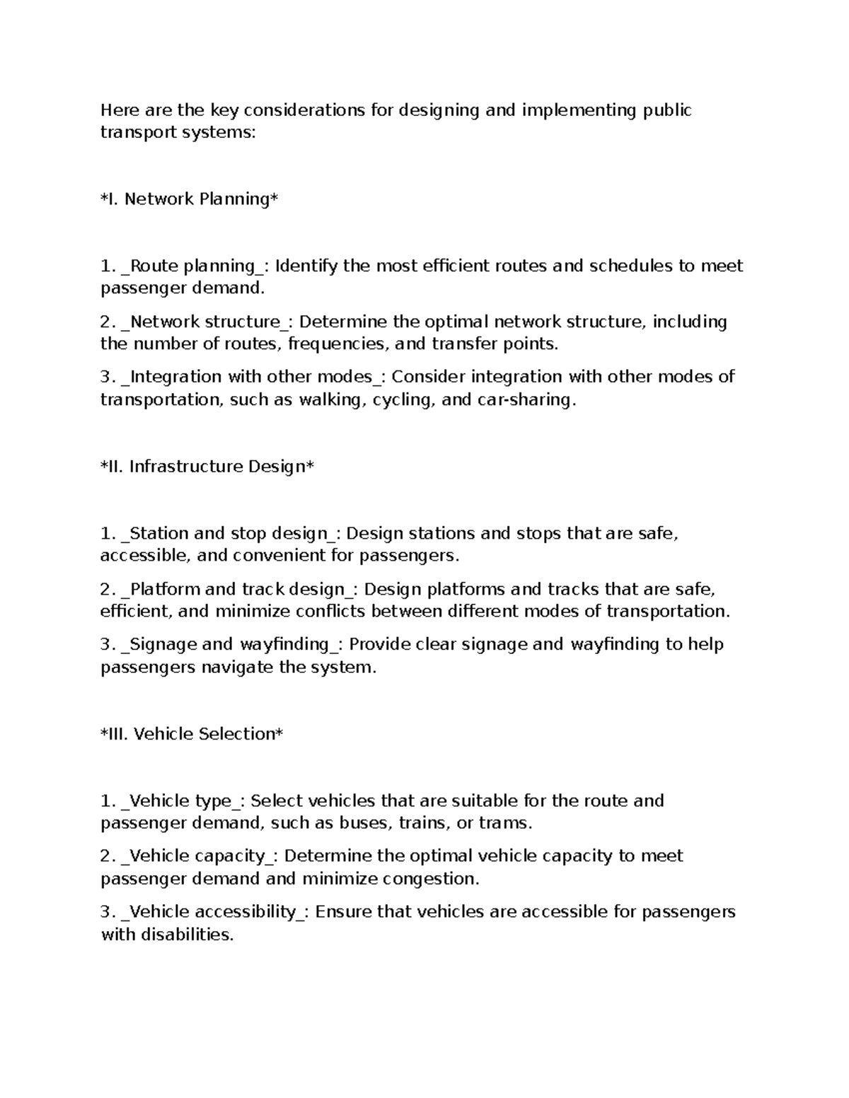 Design and considerations - Here are the key considerations for ...