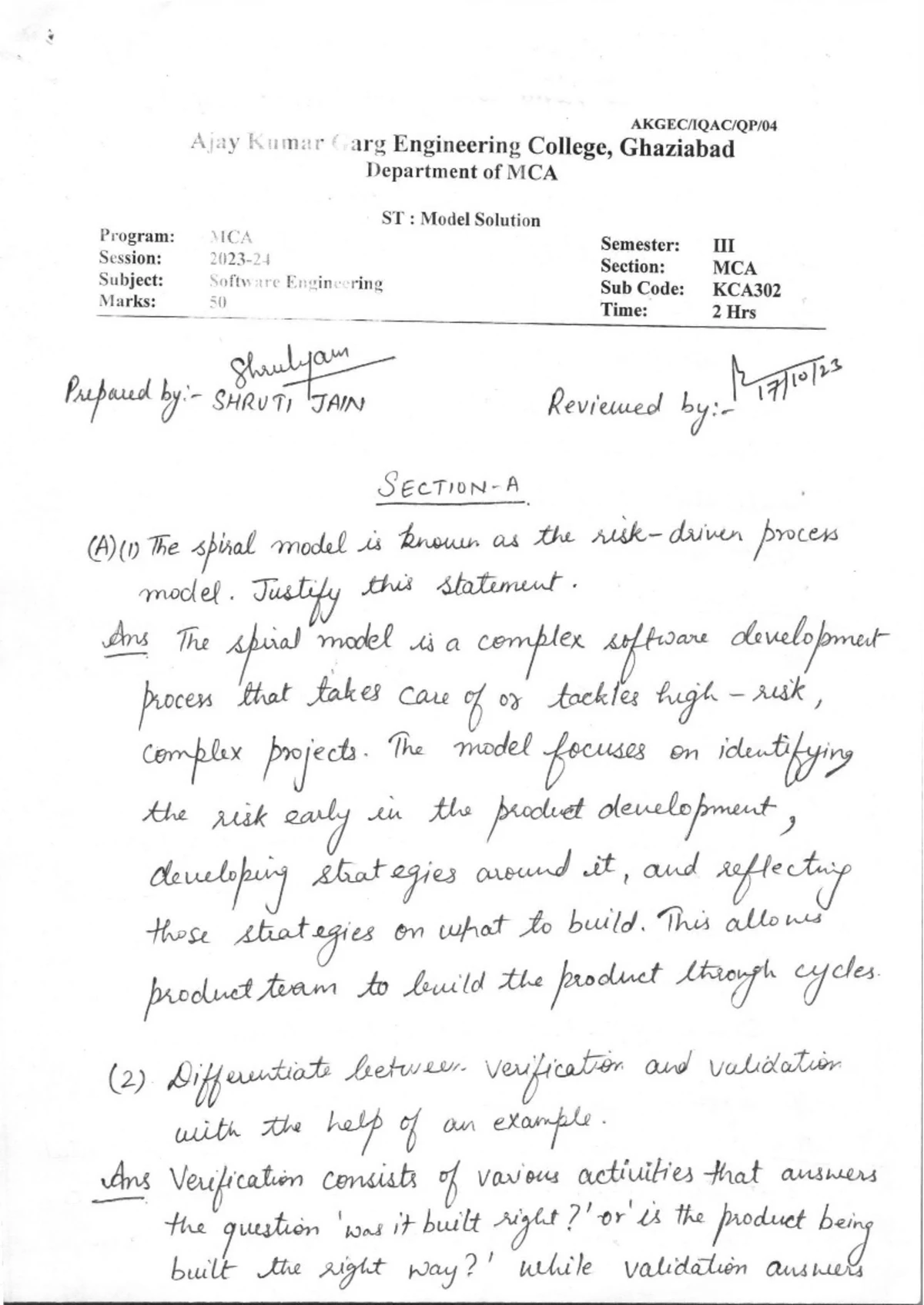 Comprehensive Software Engineering Notes - Comprehensive Notes on ...